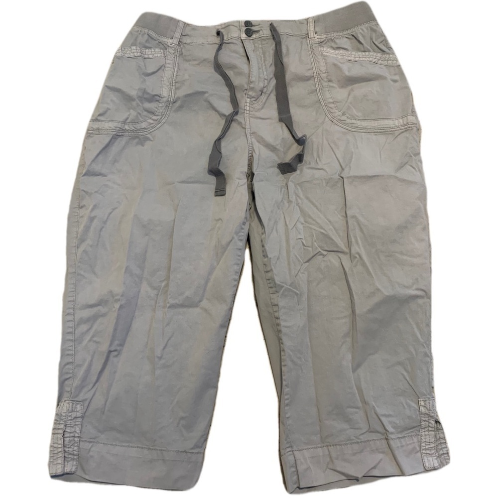 💜 DC Jeans Cropped Cargo Pants - Size 18